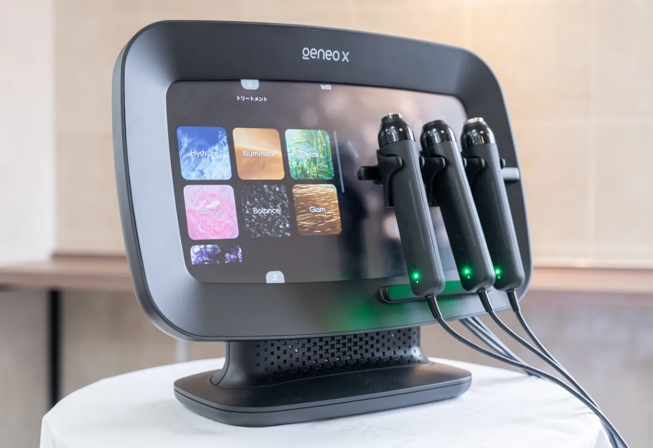 GeneoX（ジェネオＸ）の機器