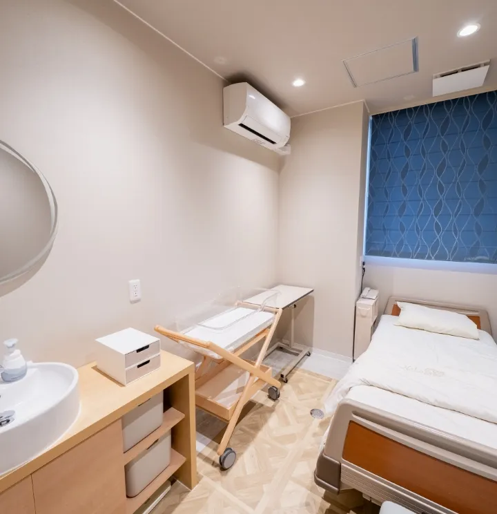 母乳外来の室内