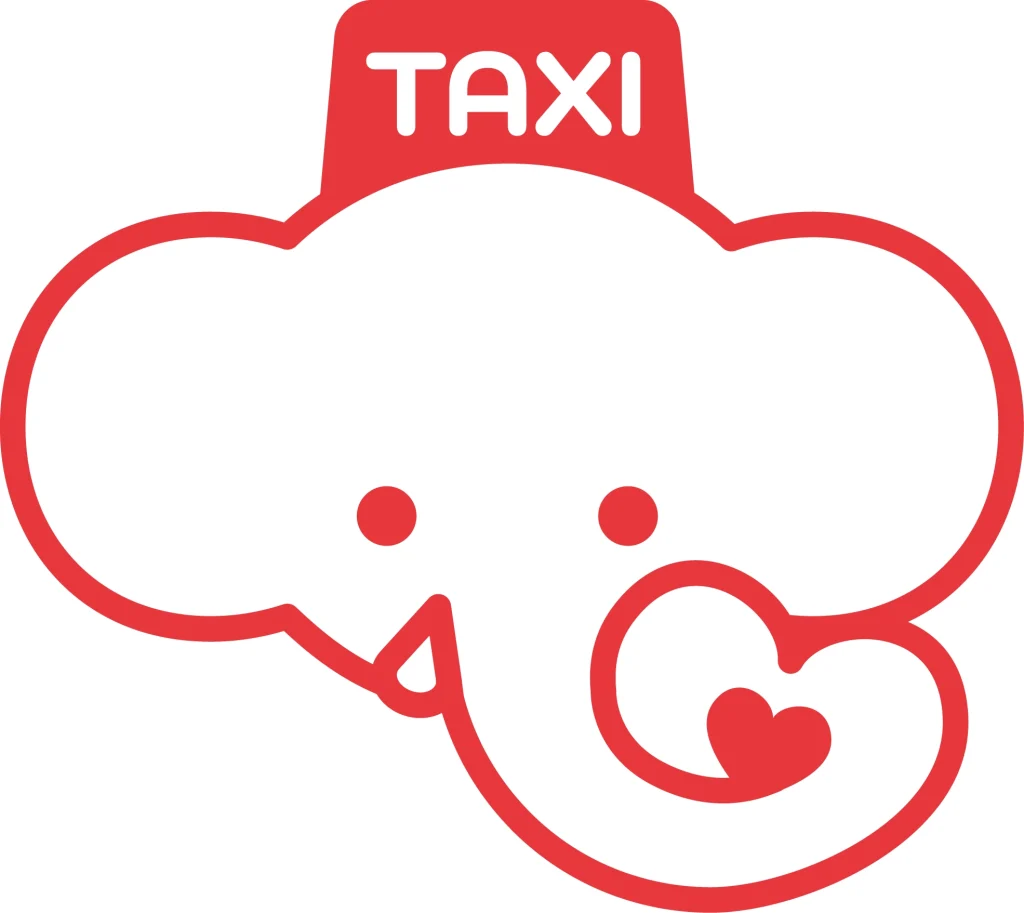 福岡県那珂川市ぞうさん介護タクシーのロゴマーク